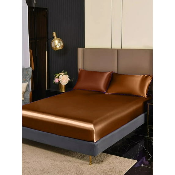 Modal satin bedsheet set