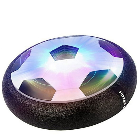 Modanu Hover Soccer Ball with LED Light Indoor & Outdoor Games Black, White