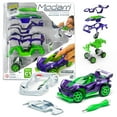 thumbnail image 1 of Modarri: C1 Concept Car - Deluxe Single DIY Design & Build Toy Car, Mix & Match, Customize Your Own Vehicle, Finger Driving, Collectible, Kids Ages 6+, 1 of 7