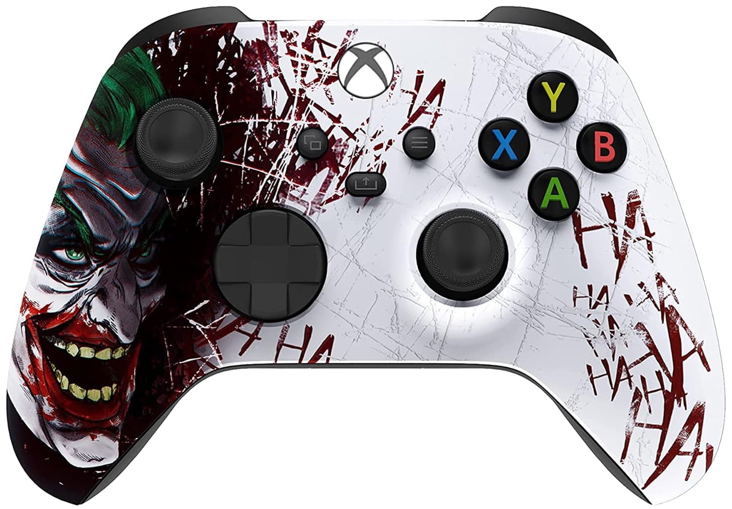 Custom Controllerzz Wireless Controller for Microsoft Xbox Series X/S & Xbox One - Custom Soft Touch Feel - Custom Xbox Series X/S Controller (X/S Jokester)