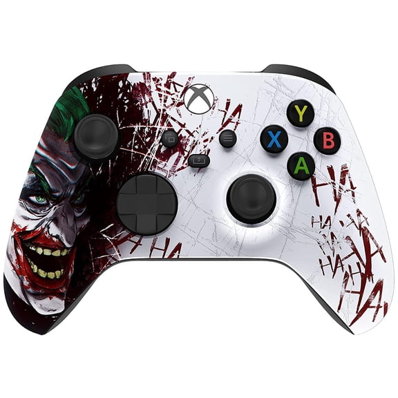 Custom Controllerzz Wireless Controller for Microsoft Xbox Series X/S & Xbox One - Custom Soft Touch Feel - Custom Xbox Series X/S Controller (X/S Jokester)