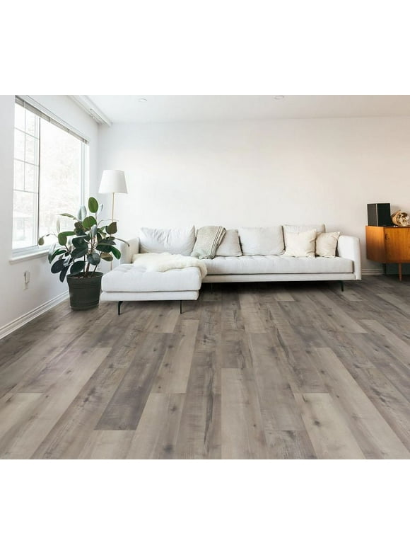Mode 8" in. x 48 in. Color Dawn, Laminate Wood Flooring (21.26 sq. ft. / Carton)