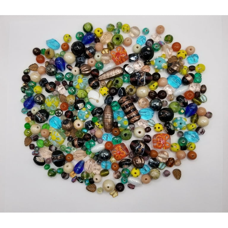 Mode Beads Assorted Glass for DIY Jewelry, Art Craft, 4-18mm