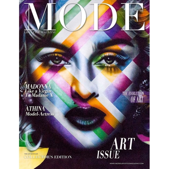 Mode Lifestyle Magazine Art Issue 2019: Collector's Edition - Madonna Cover, (Paperback)