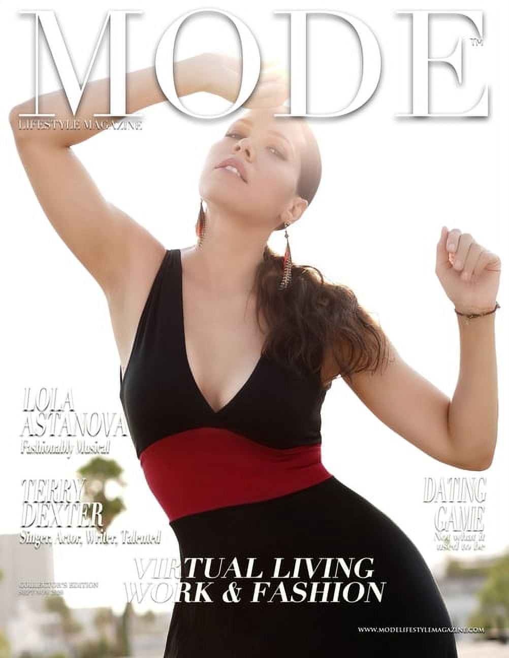 Mode Lifestyle Magazine - Virtual Living, Work & Fashion Issue 2020: Collector's Edition - Terry Dexter Cover, (Paperback)