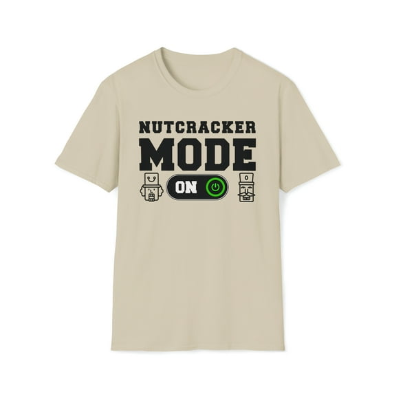 Mode On, Gildan Unisex Softstyle T-Shirt, Nutcracker Graphic Tee, S-3XL