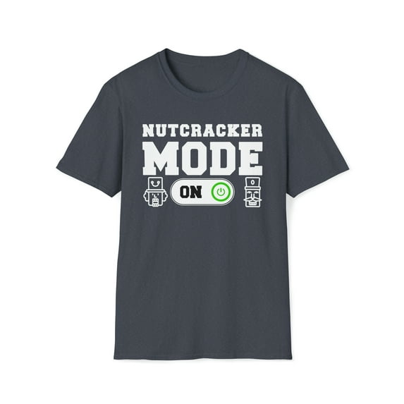 Mode On, Gildan Unisex Softstyle T-Shirt, Nutcracker Graphic Tee, S-3XL