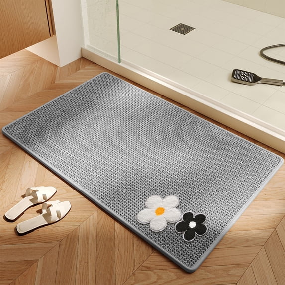 Mode Washable Non Slip Rubber Backing Kitchen Rugs Doormat, Absorbent Kitchen Floor Mats Front of Sink Kitchen Mats for Floor Home Decor 16x24 Inch
