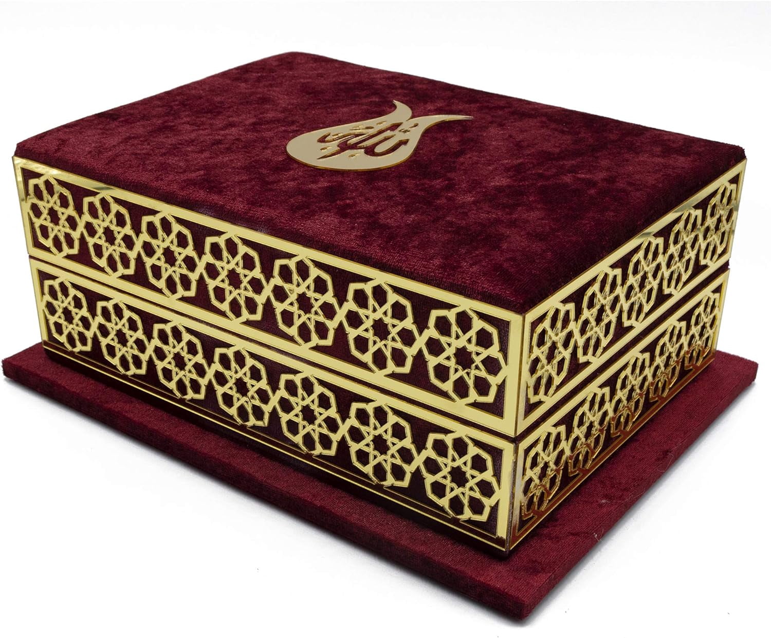 Modefa Islamic Turkish Holy Quran in Arabic with Keepsake Velvet Gift ...