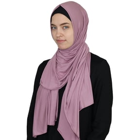 Modefa Premium Jersey Islamic Hijab Headscarf Wrap Shawl - (Lilac)