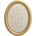 thumbnail image 1 of Modefa Turkish Islamic Wall Table Decor | Oval Art Frame Plaque | 19x 24cm 99 Names of Allah 0335 Gold/White, 1 of 1
