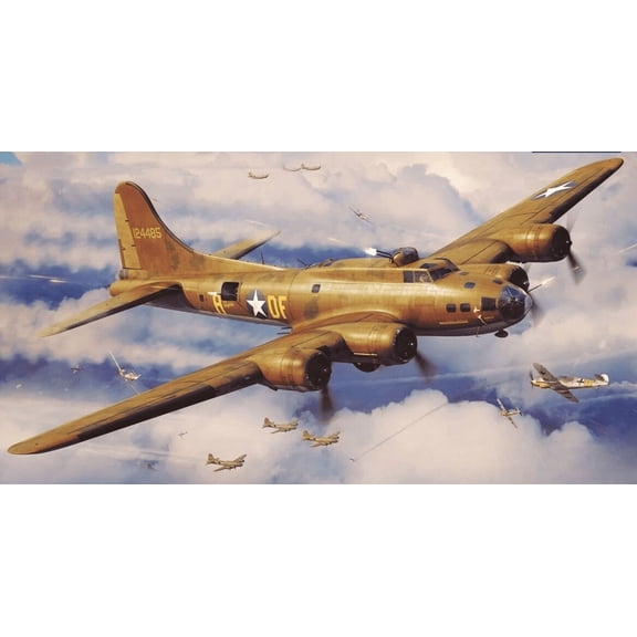 Model 01F002 1/48 B-17F Flying Fortress (Memphis Belle) (Plastic model)