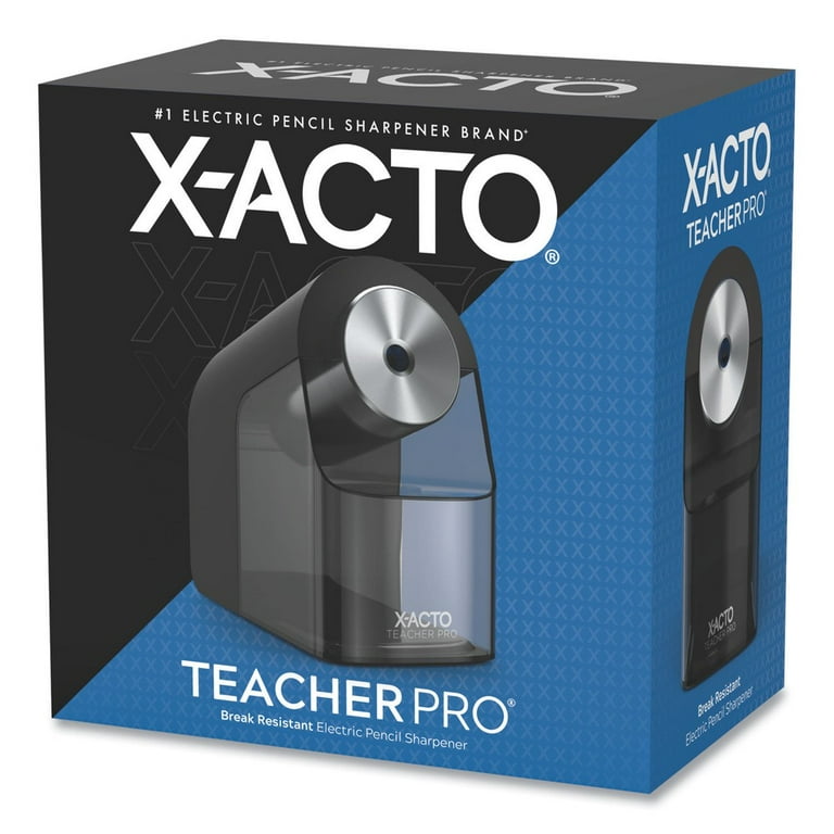 X-ACTO Model 1675 Classroom Electric Pencil Sharpener, AC-Powered
