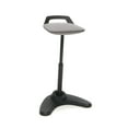 thumbnail image 1 of Model 2800 Vivo Height Adjustable, Sit to Stand Perch Stool, Black Frame with Gray Seat, 1 of 3