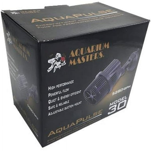 Model 30 AquaPulse Energy Efficient, Highflow Circulation Pump for Freshwater and Marine