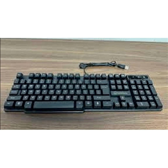 Model 7023 Wired Standard Keyboard - Tekrefurbs - Black - New