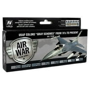 Model Air Set: US Air Force Colors Gray Schemes 1970-Present