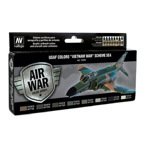 Model Air Set: USAF Colors -Vietnam War-Scheme SEA