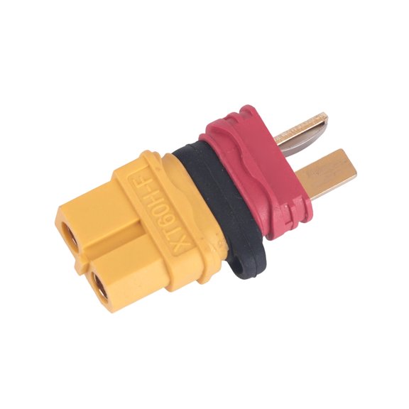 Model Aircraft Adapter with T Plug Interface, PVC Copper Connector Body for Hobby Wiring Conversion Tasks