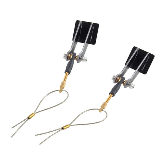 Model Airplane Servo Arm Push Pull Rod Control Horns Easy Installation for RC Aircraft Attachments Ages 14 Plus