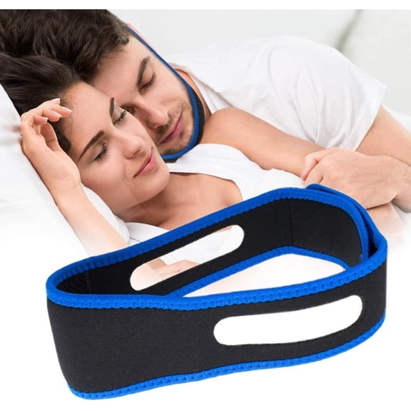 Model Anti Snoring Chin Strap, Stop Snoring Chin Straps for CPAP Users, Jaw Strap for Sleeping,Chin Straps to Keep Mouth Closed for Sleeping Better, Cpap Chin Strap for Sleep for Men- Women