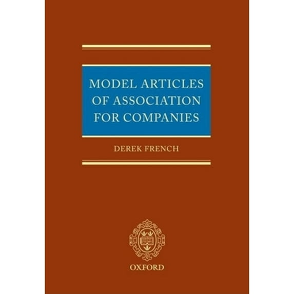 Pre-Owned Model Articles of Association for Companies (Hardcover 9780199206902) by Derek French