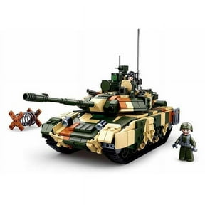 Model Bricks T90MS Battle Tank Building Brick Kit, 772 Piece