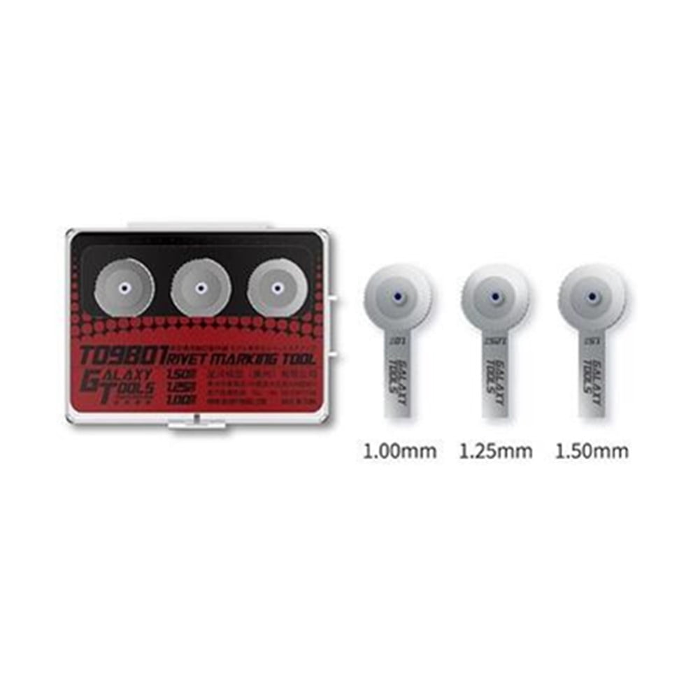 Model Rivet Tool Model Building Rivet Marking Tool with Steel Roller and Aluminum Alloy ...