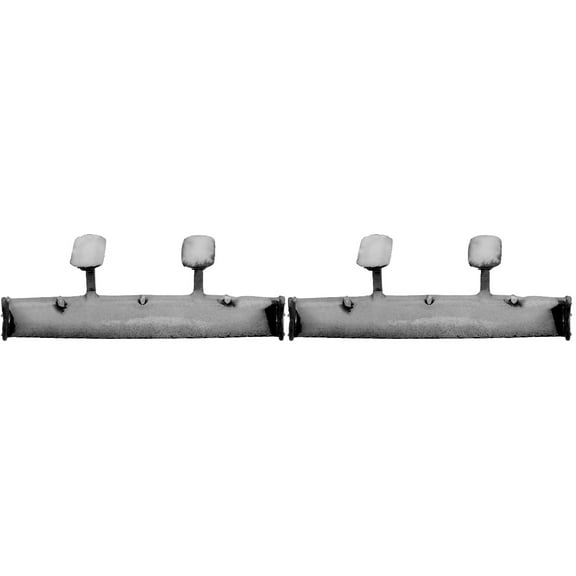 NUOLUX Resin 1:64 Racing Car Tail Wing Stylish Design for Decor 2Pcs