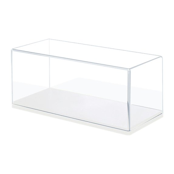Model Car Display Case Diecast Protection Box Acrylic Material for 1:43 Scale Collectibles Tabletop Storage