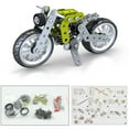 thumbnail image 1 of Model Car Kits,Erector Set,Building Car Metal Model Kits Building Toys,Building Car Metal Model Kits STEM Building Toys Model Car Kits,Motorcycle Metal Building Blocks(120pcs/Set), 1 of 9
