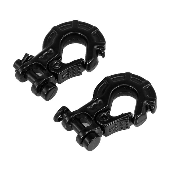 Model Car Metal Made Metal Bumper D-ring for TRX4 SCX10 Car Toy Tow Hook