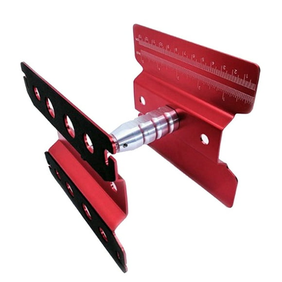 Model Car Repair Station Rotating Station -Road Climbing Vehicle Repair Station Red