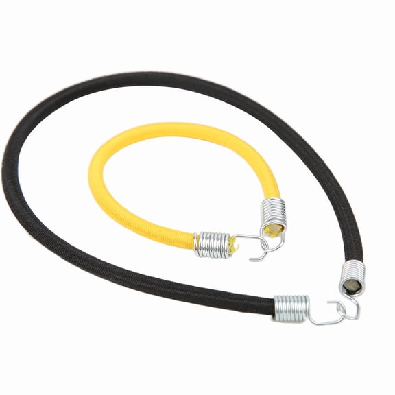 Model Car Rope,4pcs Black + Yellow Stretchable Luggage Rack Rope Decorative RC Accessories Universal