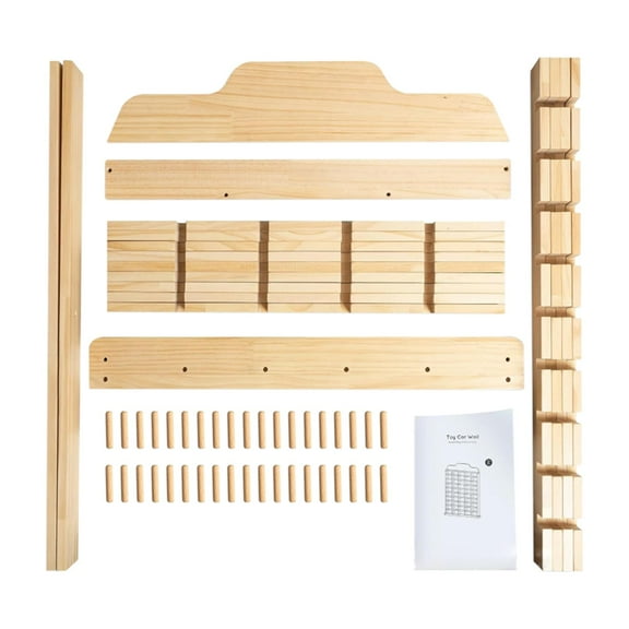 Model Car Showcase Toy Car Storage Display Rack Wall Mountable Design for 1/64 Diecast Collectibles