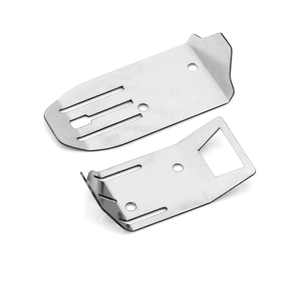 Model Car Skid Guard Board Stainless Steel for Remote Control Car Protective Chassis Guard for ARA2106