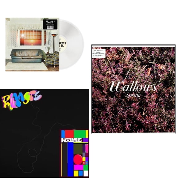Model (Clear LP Vinyl) & Remote (Pink  LP Vinyl/Etched B-Side) & Spring Ep (X) (Pink & Green LP Vinyl)