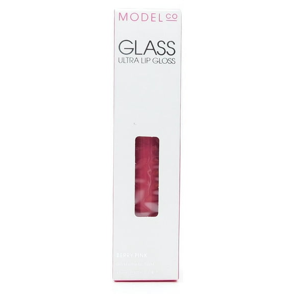 Model Co. Glass Ultra Lip Gloss Berry Pink .50 Fl Oz.