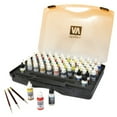 thumbnail image 1 of Vallejo Model Color Basic Hobby Colors - 72 Paint Set w/Brushes New, 1 of 4
