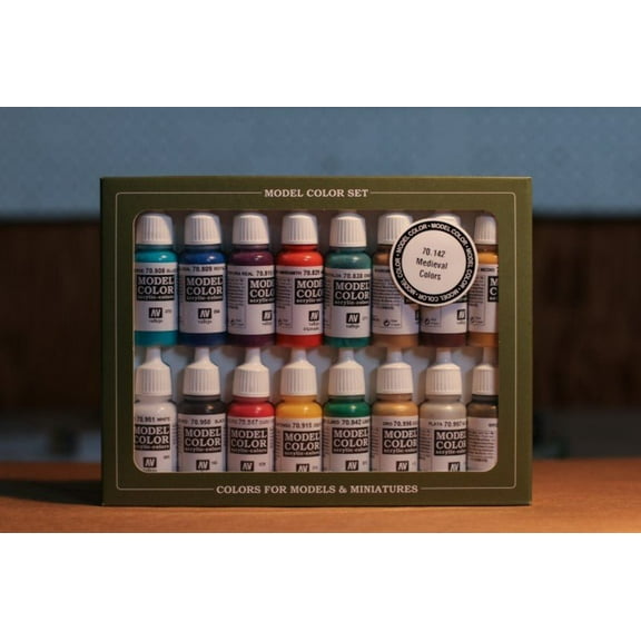 Model Color Medieval Colors Set New