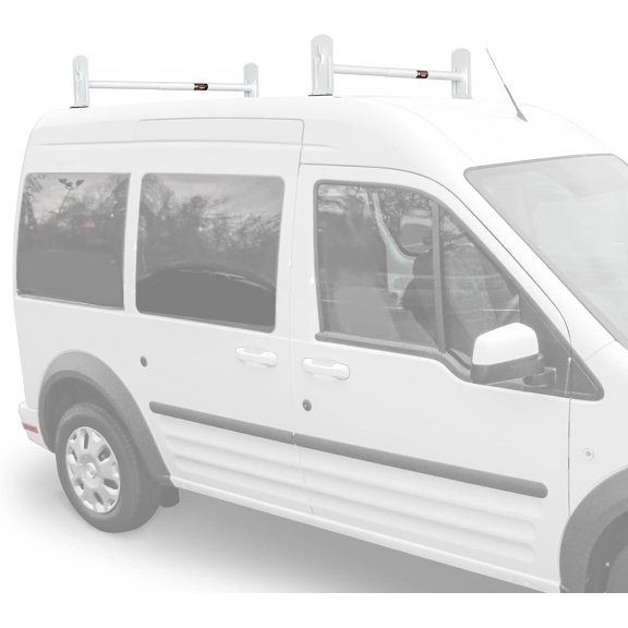 Model Compatible Utility Drilling Van Roof Ladder Rack System - Matte