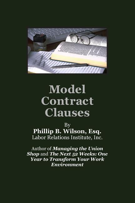 Model Contract Clauses (Paperback)