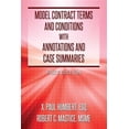 thumbnail image 1 of Model Contract Terms and Conditions with Annotations and Case Summaries (Paperback), 1 of 1