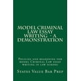thumbnail image 1 of Model Criminal Law Essay Writing - A Demonstration: Policies and reasoning for model Criminal Law essay writing in law s, 1 of 1