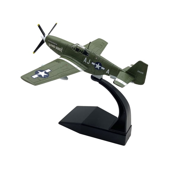 Model Display Toy 1:72 WW2 P-51B Mustang Fighter Model Gift for Military Aviation Enthusiasts APPLAYERR Spare Part