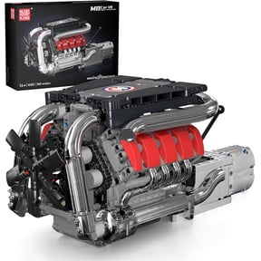 Model Engine Kit for Adults, V8 Engine Building Sets, Mini Engine Toys Scale with Motor, STEM Project Building Kits, DIY Collectible Blocks for 14+ (1169 Pieces) 10203