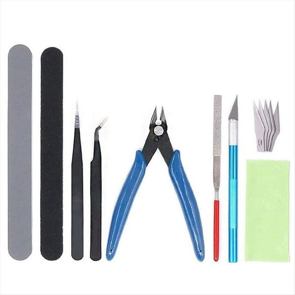 Model Enthusiast Tool Kit Gundams Model Basic Tools Suitable for Enthusiast Model Making and Assembly,2 * Gundam Model Tool Set