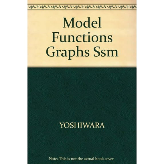 Pre-Owned Student Solutions Manual for Yoshiwara/Yoshiwara's Modeling, Functions, and Graphs: Algebra for College Students, 3rd (Paperback) 0534373216 9780534373214