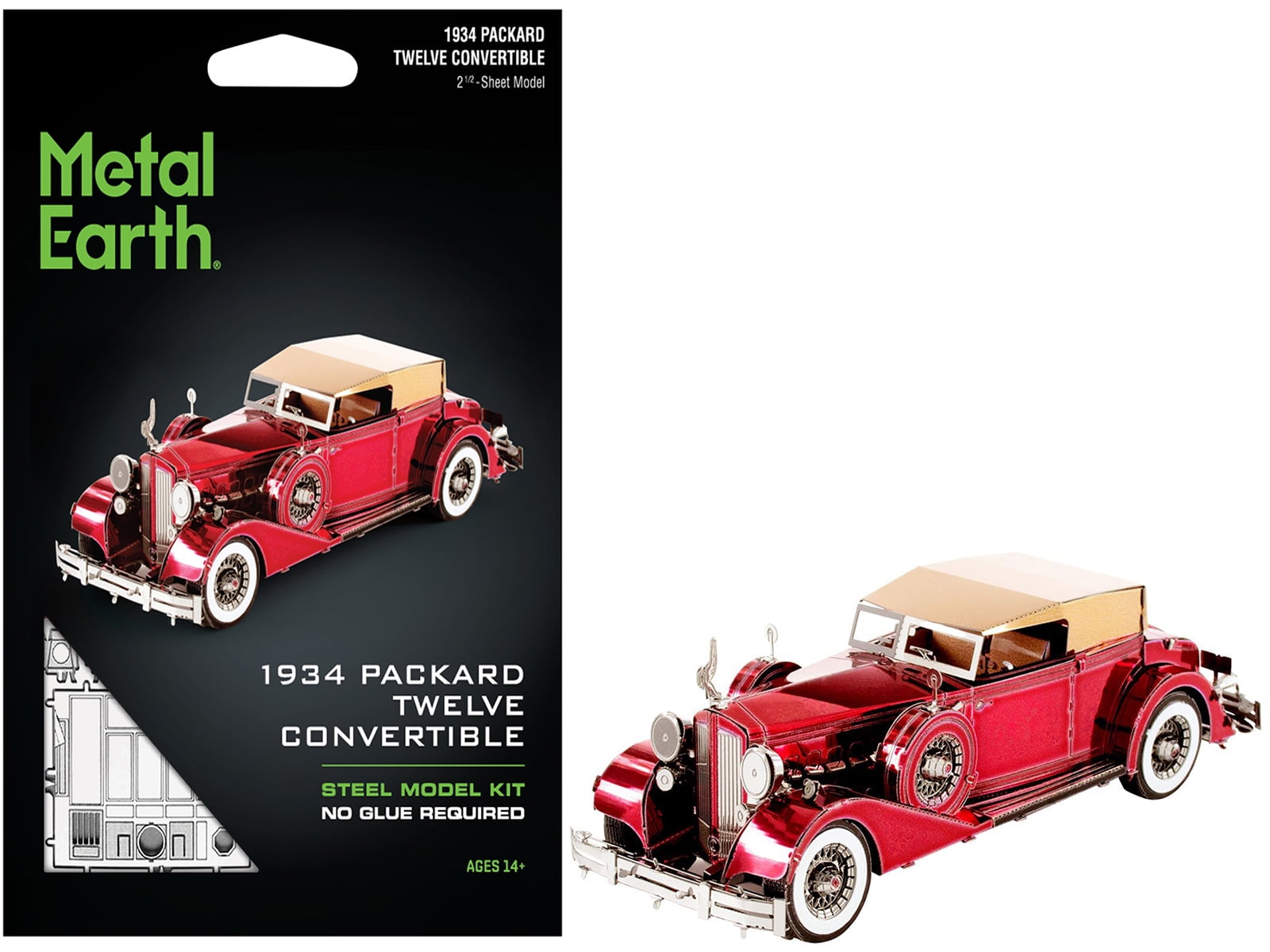 Vintage Gabriel 1930 Packard Dietrich Victoria Metal Model Kit 1:22