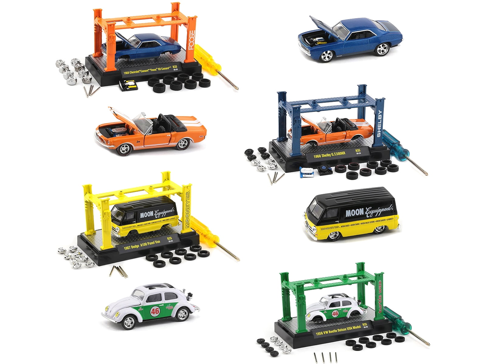 Model car on sale kits walmart